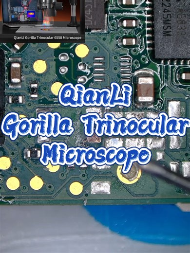 QianLi Gorila Trinocular Microscope for Phone Repairs