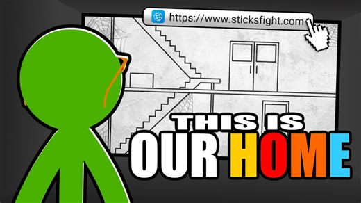 【重搬 | 生肉】官方视频！带你们参观我们在sticksfight.com的家！