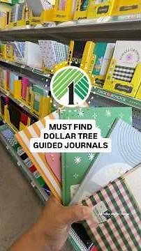Don’t pass up these Dollar Tree Guided Journals #journaling #backtoschool #dollartreefinds