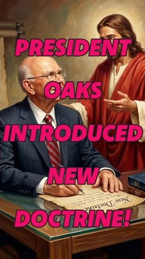 🔥President Oaks Just Introduced NEW 📖Doctrine!📖🔥 (🕯️First Address as Prophet!🕯️)