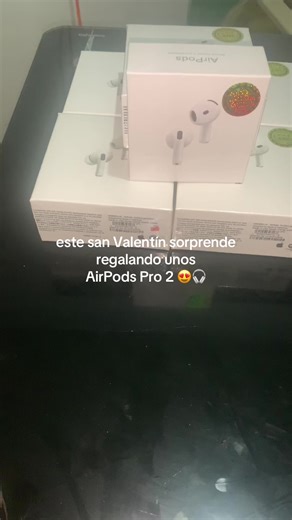 🎧 AirPods Pro 2 – El regalo perfecto para San Valentín ❤️ Sorprende a esa persona especial con uno de los audífonos más top del mercado. Los AirPods Pro 2 ofrecen cancelación activa de ruido, sonido increíble y comodidad total para usarlos todo el día. ✨ Características principales: \t•\tCancelación de ruido avanzada \t•\tModo transparencia adaptativo \t•\tAudio de alta calidad \t•\tAjuste cómodo y seguro \t•\tBatería de larga duración \t 💘 Ideal para música, llamadas, entrenar o viajar. 🎁 Un