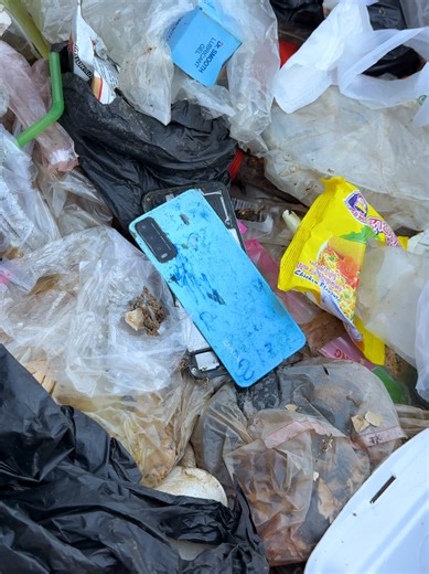 Searching for Abandoned Phones in the Trash