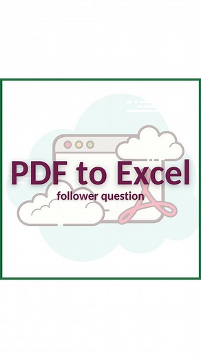 CheatSheets on Instagram: "How to transfer data from PDF to Excel! Level up in Excel & AI in one hour!!! 💃🏼 You’re invited to a FREE live Excel & AI class with Miss Excel! 🤍 Register Now + 24-hour replay: • Session 1 - Wed, May 31 at 9am ET: 🔗 link in bio • Session 2 - Thur, June 1 at 2pm ET: 🔗 link in bio In this 1 hour power-packed session, you will learn our top Excel tricks + tips on how to leverage AI Tools like ChatGPT to save you hours in your week!