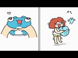 BugCat - Capoo Comics With Cute Ending #127 || Videos Compilation