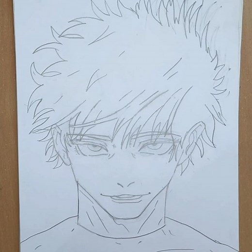 How To Draw Gojo (Nah, I'd Win) | Step By Step | Jujutsu Kaisen | HR ART STUDIO #drawing #art