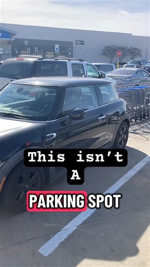Is this why people like Mini-Coopers? #minicooper #parkingfails #funny #fyp