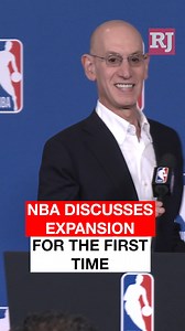 5.1K views · 27 reactions | NBA Commissioner Adam Silver touches on the discussion of the league expanding at the Board Of Governors meeting during the 2025 NBA Summer League. DETAILS: lvrj.com/post/3396665 | Las Vegas Review-Journal | Facebook