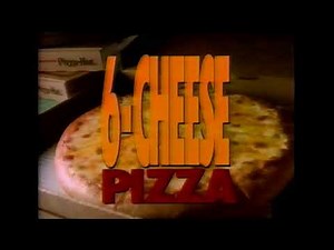 Pizza Hut 6-Cheese Pizza Commercial (1991)
