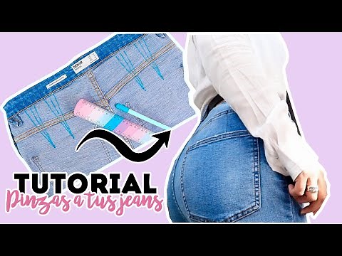 Pinzas para Jeans Tutorial ♡