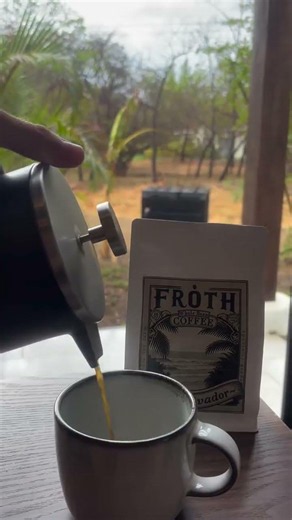 Brewing some FROTH and taking a stroll