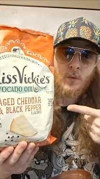 Taste Test: Miss Vickie's Aged Cheddar & Black Pepper Kettle Cooked Potato Chips