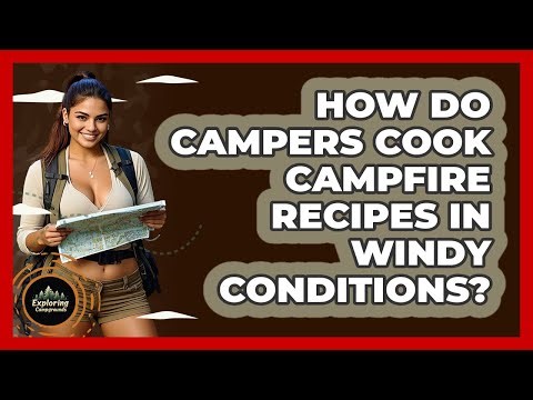 How Do Campers Cook Campfire Recipes In Windy Conditions? - Exploring Campgrounds