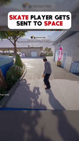 skate player launched into space