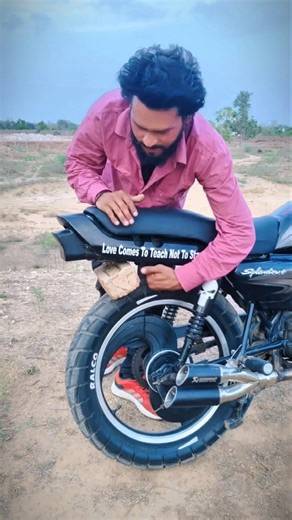 Powerful Modified Splendor 💥 Desi Modification Killer Look 😈 | Black Z Splendor #shorts#shorts#viral