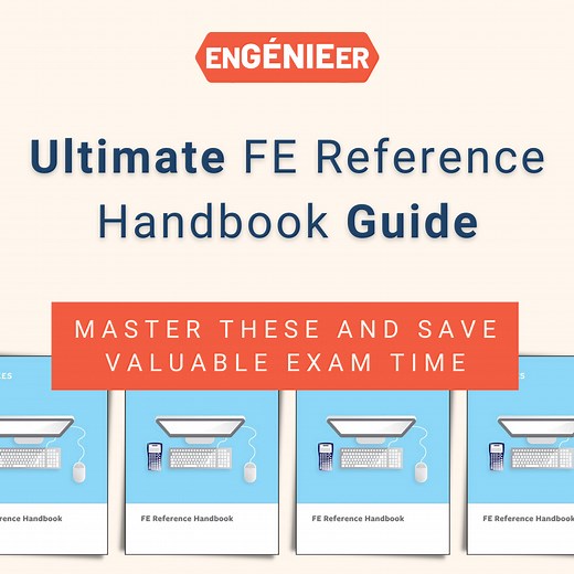 Ultimate FE Reference Handbook Guide. Master these and Save Valuable Exam Time. - Genie Prep
