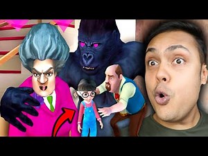 TEACHER LOVES MONKEYS 🐵 (Scary Teacher 3D)