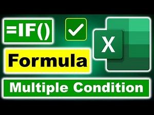 IF function with multiple conditions | IF Formula in Excel | IF Formula