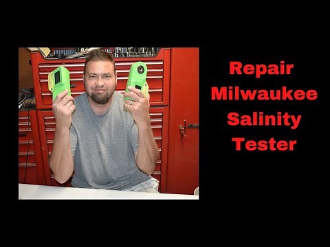Repair a Milwaukee Salinity Tester