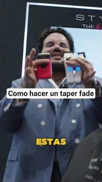 COMO HACER UN TAPER FADE
