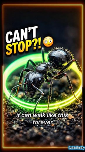 Why This Ant Can’t Stop Walking 😳 (Infinite Loop)