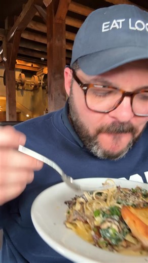 Stopped by Gristmill Brewery in Massena, NY and had an awesome meal right along the river.I tried their Mushroom and Spinach Fettuccine, and it was everything you want in a comfort dish — creamy, savory, and packed with flavor.Paired it with their Apricot Wheat Ale, which was super refreshing with just the right touch of fruitiness.If you find yourself anywhere near Massena, definitely put this place on your list. Great food, great beer, and even better views! | Eat Local New York