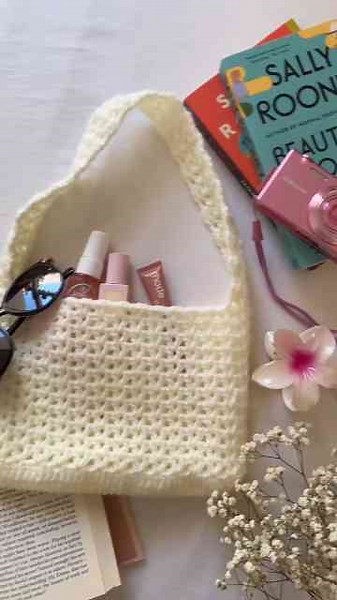 The Cutest Crochet Mesh Bag – Make Your Own With This Tutorial