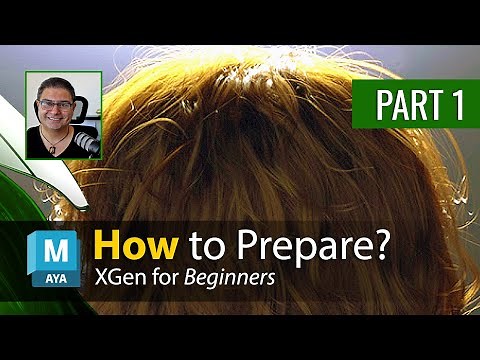 Maya XGen Series: 01 How to Prepare your Scene