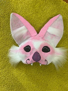 Handmade Albino Bat Mask - Etsy Australia