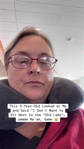 This 3-year-old looked at me… made direct eye contact… and said: “I don’t want to sit next to the old lady.” EXCUSE ME MA’AM 😅 We haven’t even gotten on the plane yet. Like… the flight hasn’t even started and I’m already under attack ✈️😭 First of all… you still need help opening snacks. Second… I didn’t pick this seat either. I just sat there like: “…did I just get roasted by a toddler in the boarding area??” Maui better be worth this 🌺😂