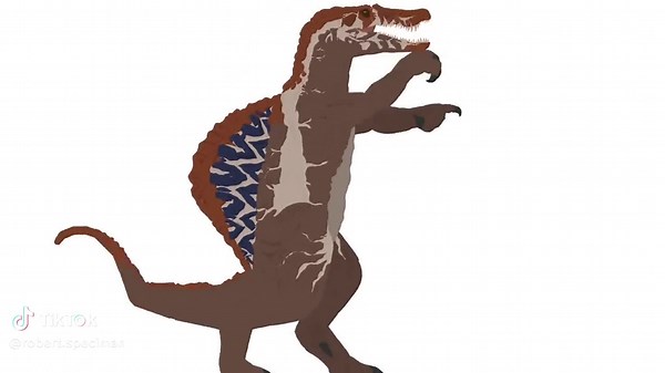 Spinosaurus Metroman Dance from Jurassic World