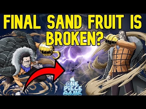 [AOPG] NEW FULL FINAL SAND FRUIT DMG SHOWCASE + HOW TO GET IT In A One Piece Game!