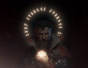 Dr. Strange | Steam animated artwork - Divesh Gandhi