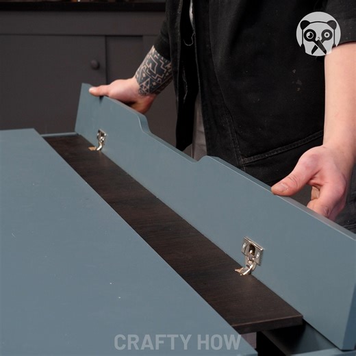 598K views · 915 reactions | DIY Desk With Monitor Lift Thanks for watching! Please be aware that this video is for entertainment purposes only and techniques shown should not be attempted at home! | Crafty Panda How | Facebook