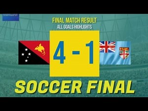Pacific Games 2033 WOMEN SOCCER FINALS | Fiji vs Papua New Guinea Final_Full Match