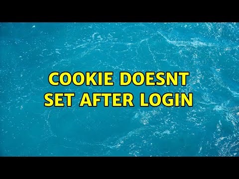 Cookie doesnt set after login (3 Solutions!!)