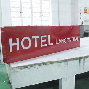 [Hot Item] Custom Metal Tag Outdoor Advertising 3D Sign