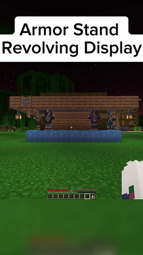 Revolving Armor Stand Display Tutorial for Minecraft