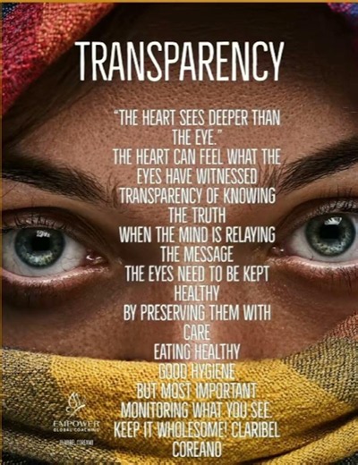 Transparency what’s the difference
