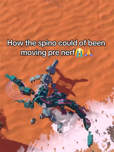 The Spinosaurus Movement Pre-Nerf Explained