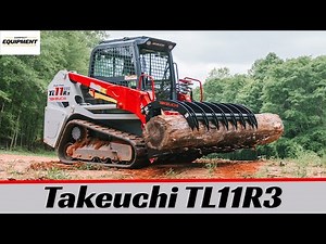 Takeuchi TL11R3 Compact Track Loader Walkaround | New EH Controls and Undercarriage Design