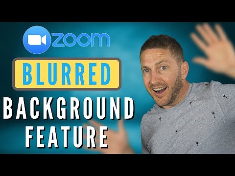 How to Use NEW Blur Background in Zoom (Feb 2021 FEATURE UPDATE!)