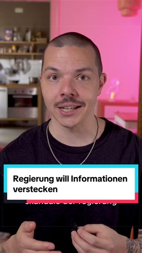 Die Regierung will Transparenz einschränken! Die wenigsten kennen das Informationsfreiheitsgesetz – aber ohne dieses Gesetz wären viele politische Skandale nie aufgeflogen. Das IFG ist das Werkzeug, mit dem Journalisten, NGOs – und theoretisch jede Privatperson – erfahren können, was in Behördenakten steht. Ohne solche Gesetze wären viele politische Skandale nie ans Licht gekommen Genau dieses IFG will die Regierung jetzt „modernisieren“: - Nur noch, wer ein „berechtigtes Interesse“ nachweist, s