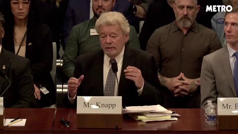 Moment UAP splits US hellfire missile mid-air and keep flying