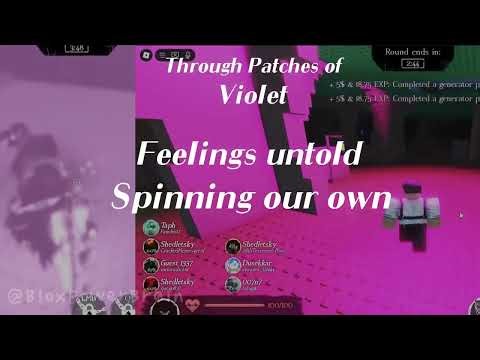 THROUGH PATCHES OF VIOLET - (UnOfficial Lyric Video) - (Hacklord 1x VS. Heartbroken Shedletsky LMS)