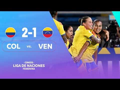 COLOMBIA vs. VENEZUELA | HIGHLIGHTS | CONMEBOL LIGA DE NACIONES FEMENINA