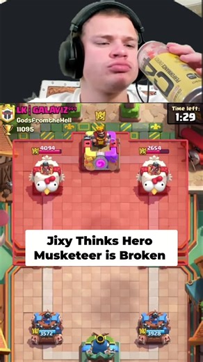 Jinxy is a Bucks fan ? W or L #fry #Jinxy #ClashRoyale #Gamer #MobileGaming #GamingSkills