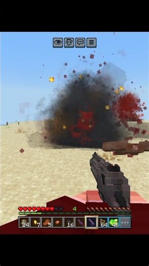 Minecraft crazy mod pt 166#minecraft #shorts #transition