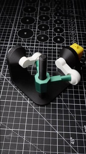 3D Printed Motorized Almond Coupling