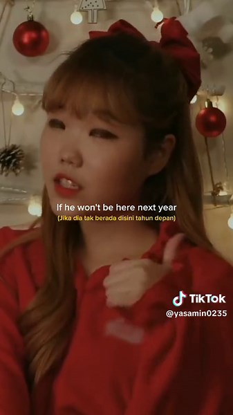 Santa tell me #leesuhyun #lyrics #cover #arianagrande #santatellme #favsong #foryou #fyp