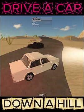 THIS HILL DESTROYED MY CAR 💀🔥 | Roblox 😭🔥 #roblox #gaming #driveacardownthehill